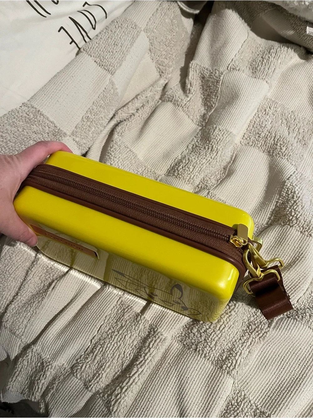 Pokémon Pikachu Yellow Snack Case brand new from Japan